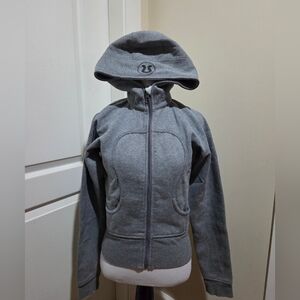 lululemon athletica Charcoal Women's Zip-Up Hoodie